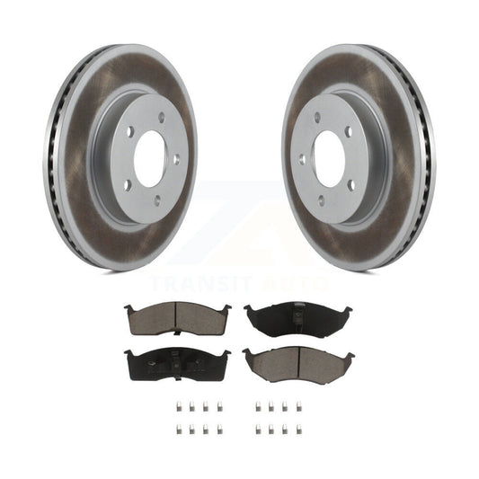 Coated Upgrade Brake Kit For 1998 Chrysler Concorde With 16" Factory Wheels and With 17" Factory Wheels Transit Auto