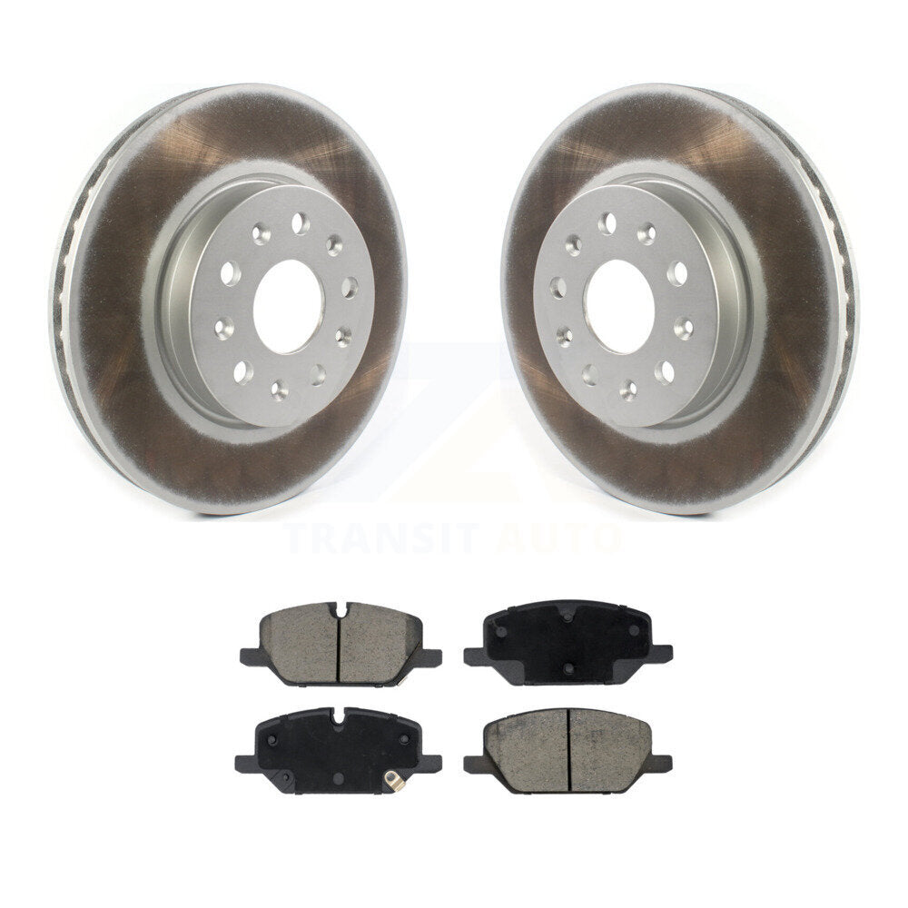 Coated Upgrade Brake Kit For 2021 Chevrolet Camaro LT. With 321mm Diameter Front Rotor KGC-103605 Transit Auto