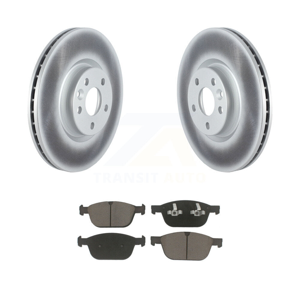 Coated Upgrade Brake Kit For 2016 Volvo XC60 To Chassis/VIN #785803 KGC-103637 Transit Auto