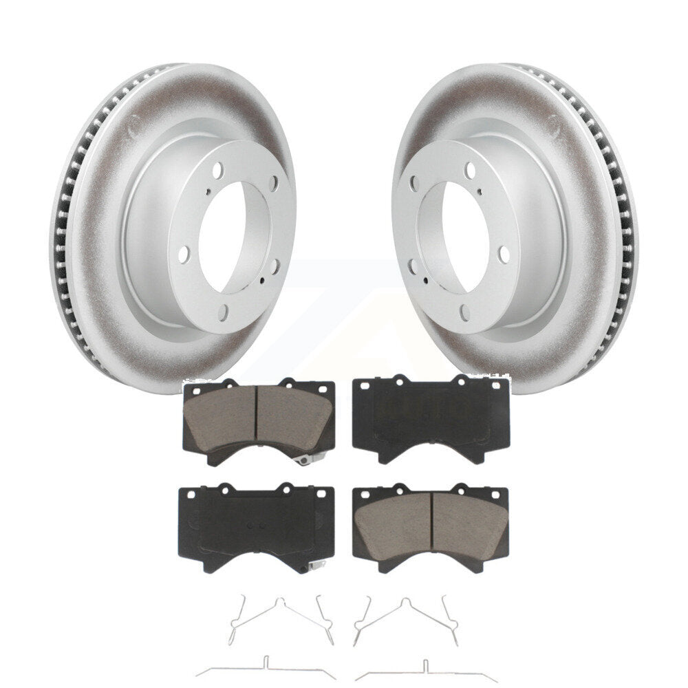Coated Upgrade Brake Kit For 2011 Lexus LX570 KGC-103623 Transit Auto