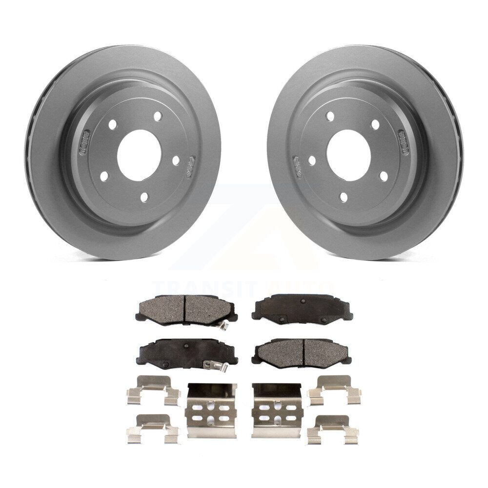 Coated Upgrade Brake Kit For 2004 Cadillac XLR Naturally Aspirated KGF-102738 Transit Auto
