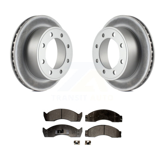 Coated Upgrade Brake Kit For 1996 Ford Econoline Super Duty 2-Wheel ABS. With Single Rear Wheels Transit Auto