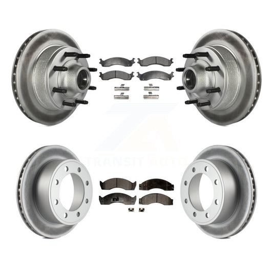 Coated Upgrade Brake Kit For 1996 Ford Econoline Super Duty 4-Wheel ABS. With Single Rear Wheels KGF-102159 Transit Auto
