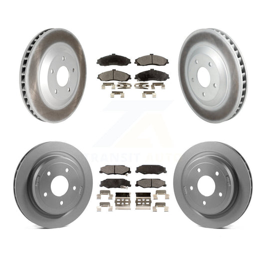 Coated Upgrade Brake Kit For 2004 Cadillac XLR Naturally Aspirated KGF-102738 Transit Auto