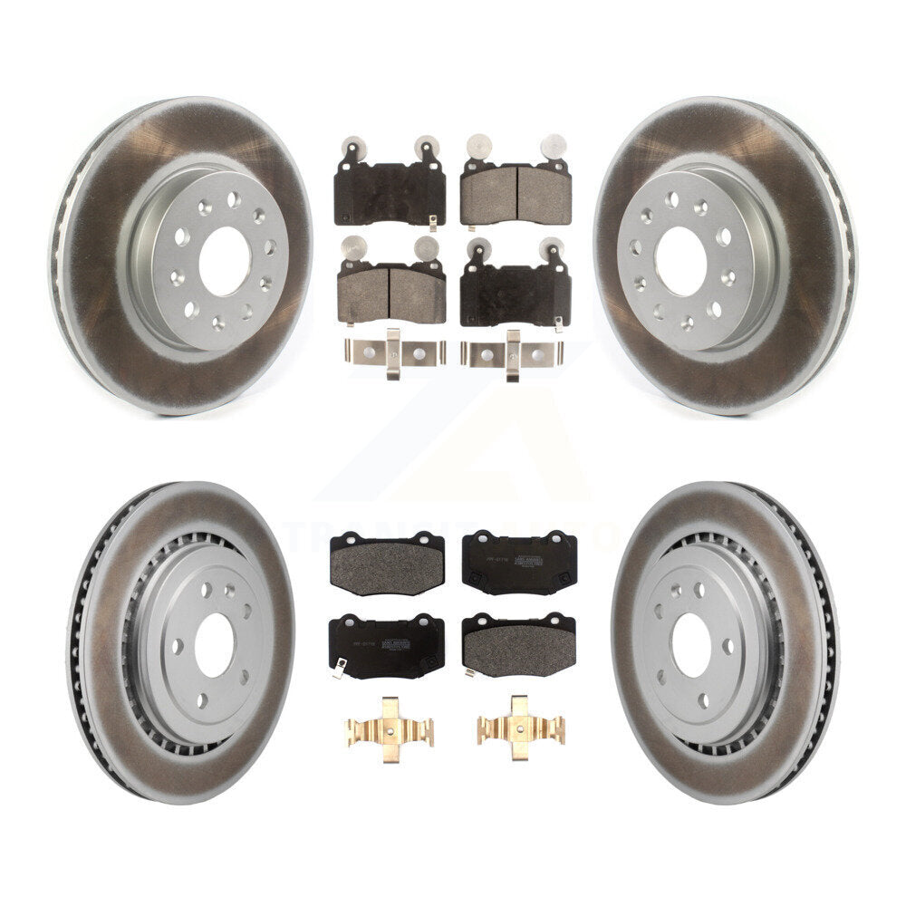 Coated Upgrade Brake Kit For 2016 Chevrolet Camaro SS and with 3.6L. With Brembo Brakes KGF-102981 Transit Auto