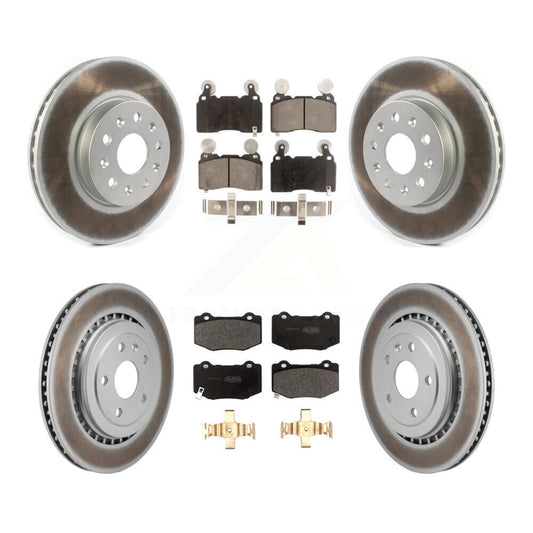 Coated Upgrade Brake Kit For 2016 Chevrolet Camaro SS and with 3.6L. With Brembo Brakes KGF-102981 Transit Auto