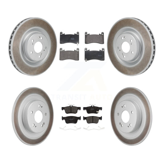Coated Upgrade Brake Kit For 2021 Acura TLX 3.0L KGF-103119 Transit Auto