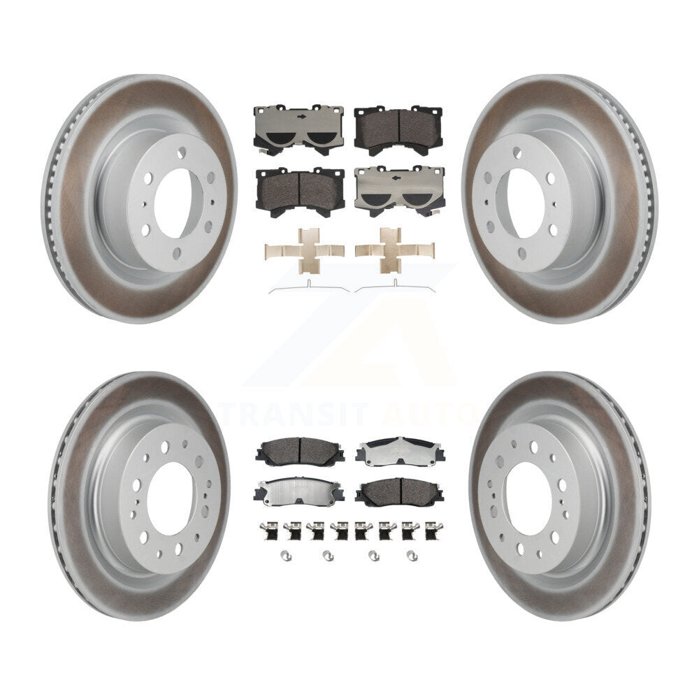 Coated Upgrade Brake Kit For 2022 Lexus LX600 KGF-103149 Transit Auto