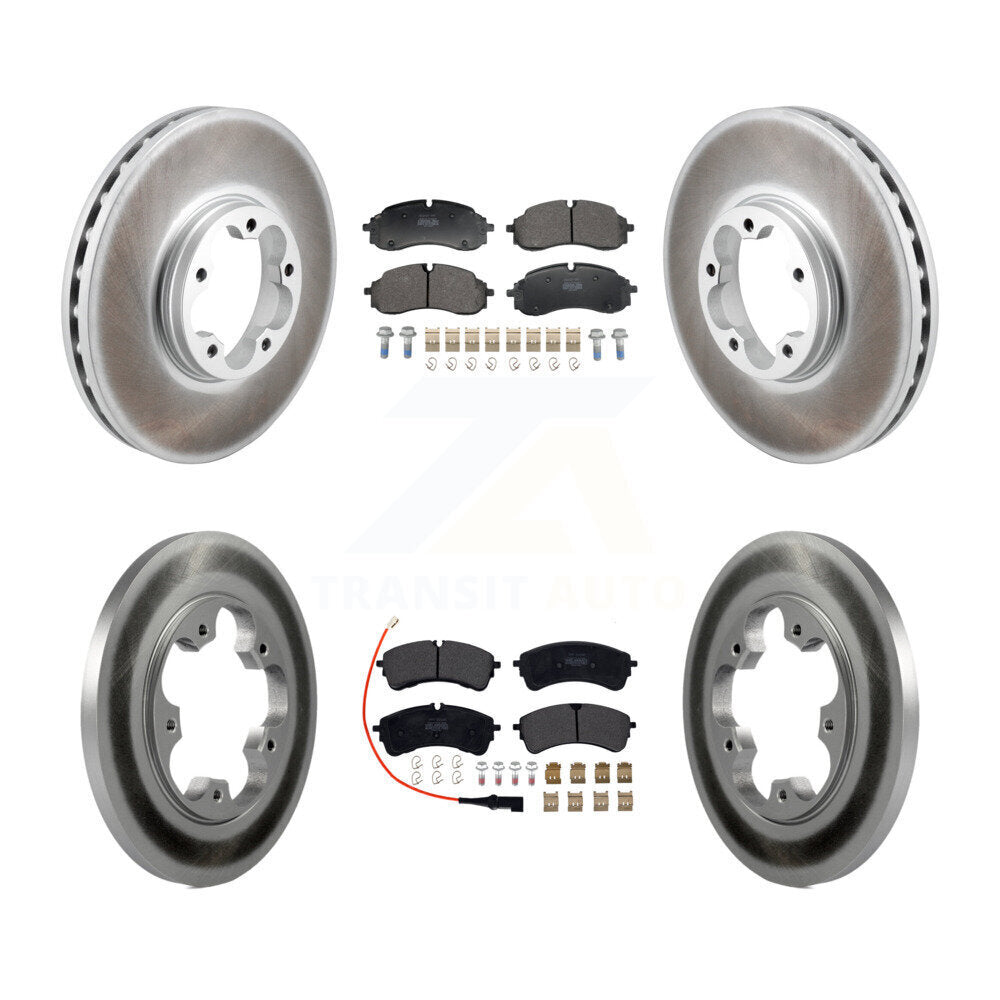 Coated Upgrade Brake Kit For 2023 Ford Transit-350 RWD. With 5 Lug Wheels and With 115mm Bolt Circle KGF-103151 Transit Auto