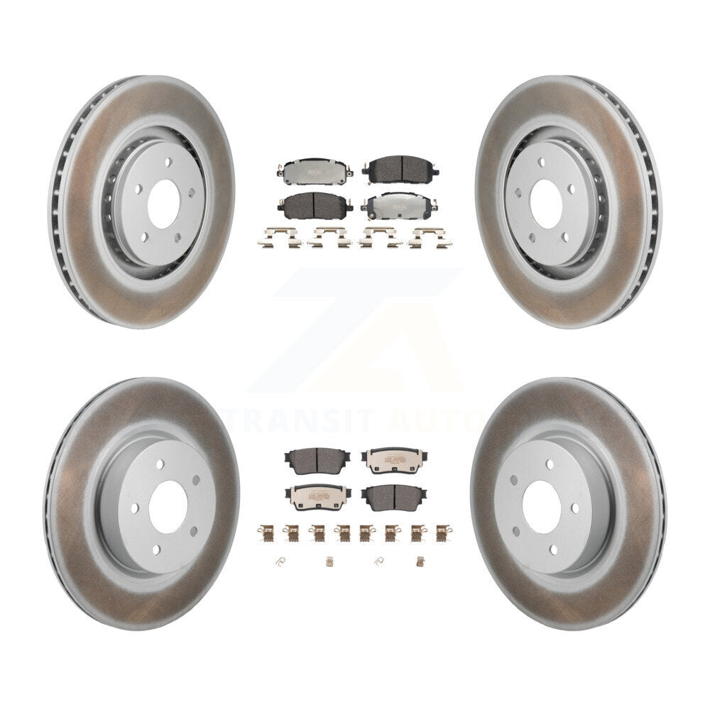 Coated Upgrade Brake Kit For 2022 Mitsubishi Outlander KGF-103154 Transit Auto