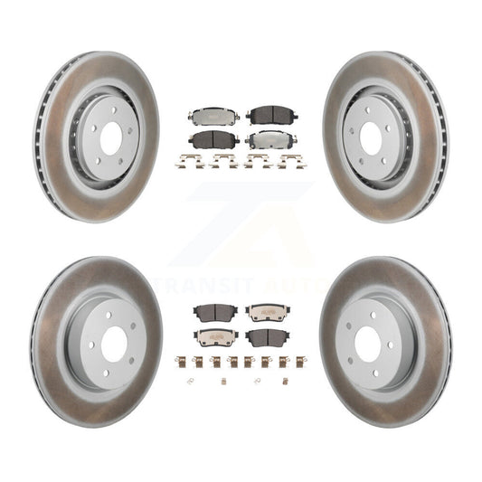 Coated Upgrade Brake Kit For 2022 INFINITI QX60 KGF-103154 Transit Auto