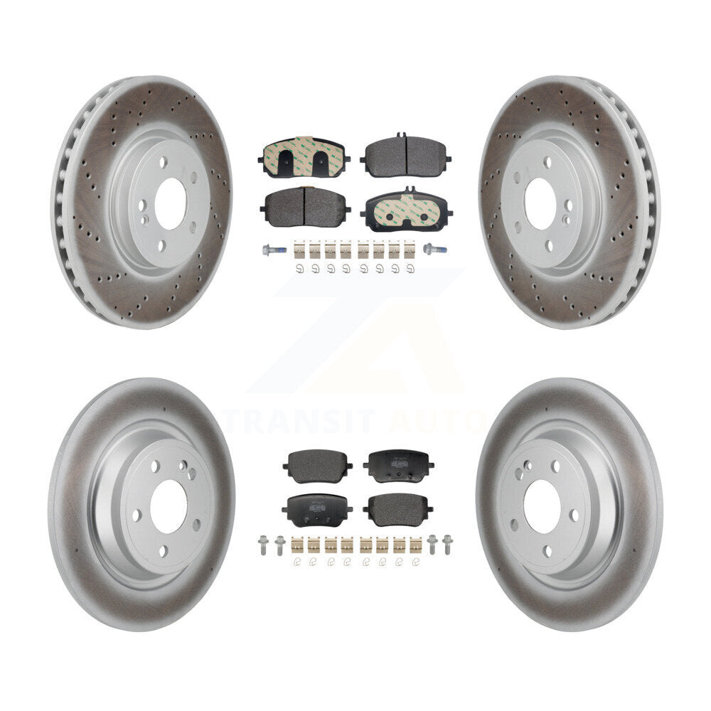 Coated Upgrade Brake Kit For 2022 Mercedes-Benz EQB 350 KGF-103167 Transit Auto
