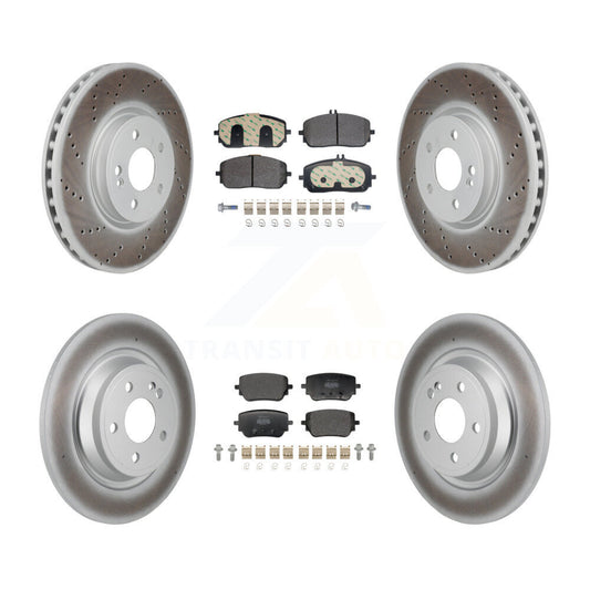 Coated Upgrade Brake Kit For 2020 Mercedes-Benz GLB250 With Sport Package KGF-103167 Transit Auto