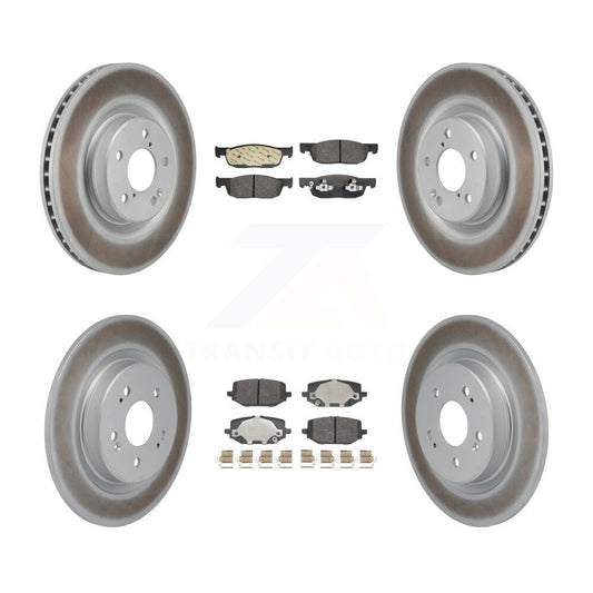 Coated Upgrade Brake Kit For 2022 Acura MDX 3.5L KGF-103187 Transit Auto