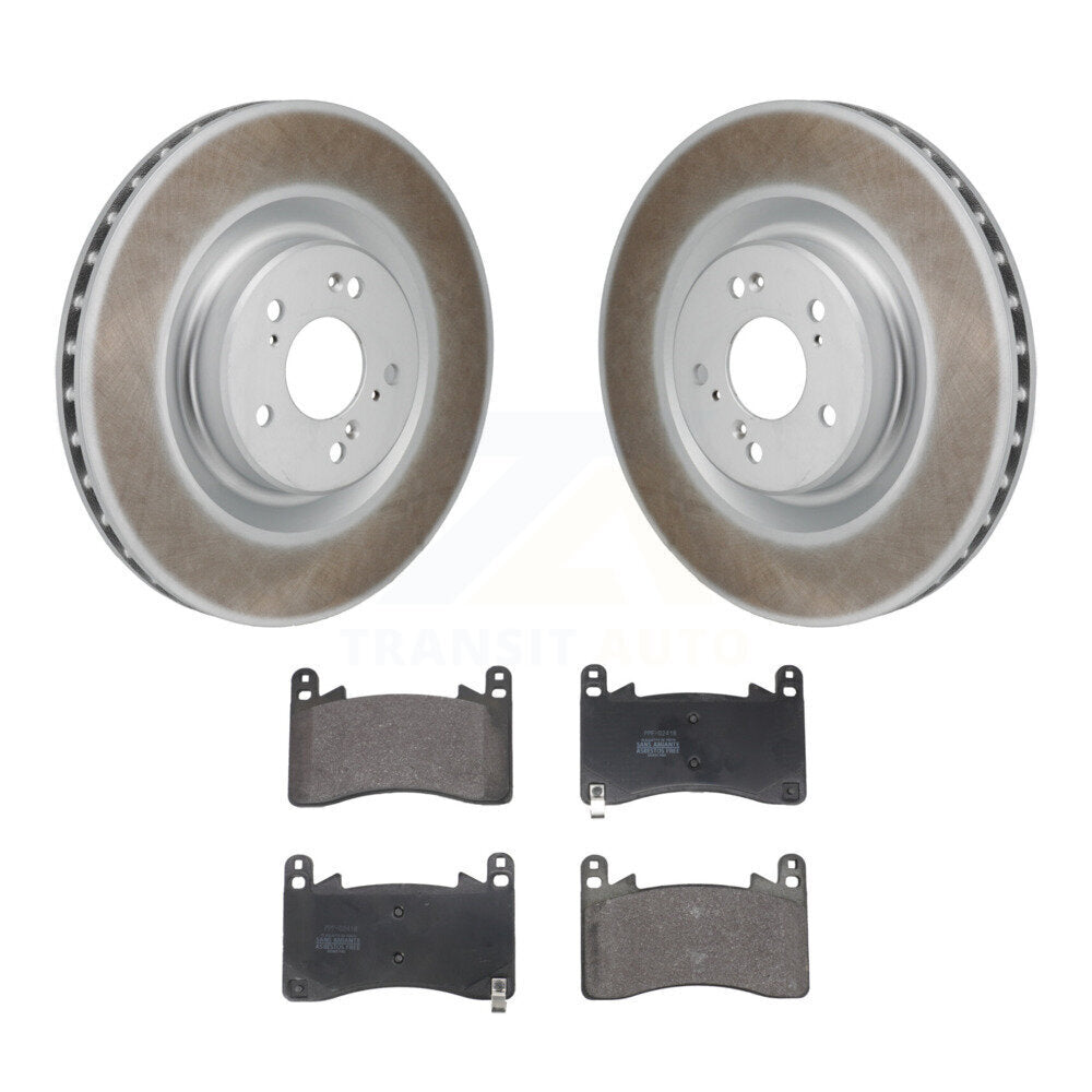 Coated Upgrade Brake Kit For 2021 Acura TLX 3.0L KGF-103119 Transit Auto