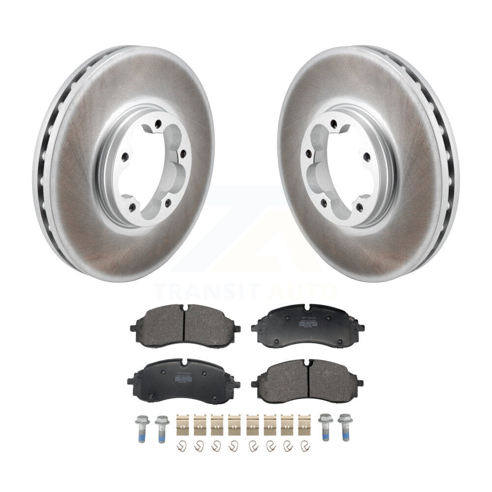 Coated Upgrade Brake Kit For 2023 Ford Transit-350 RWD. With 5 Lug Wheels and With 115mm Bolt Circle KGF-103151 Transit Auto