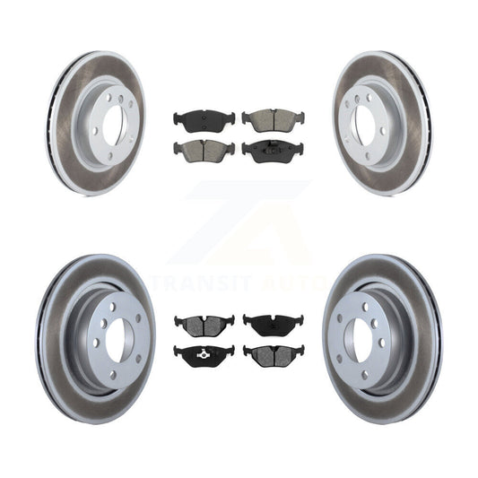 Coated Upgrade Brake Kit For 1996 BMW 328i With 294mm Diameter Rear Rotor KGS-103589 Transit Auto