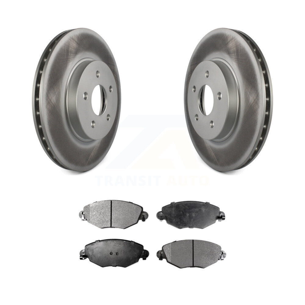 Coated Upgrade Brake Kit For 2005 Jaguar X-Type From VIN #E24054 KGT-101766 Transit Auto