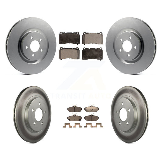 Coated Upgrade Brake Kit For 2012 Ford Mustang Boss 302/Shelby GT500 KGT-100700 Transit Auto
