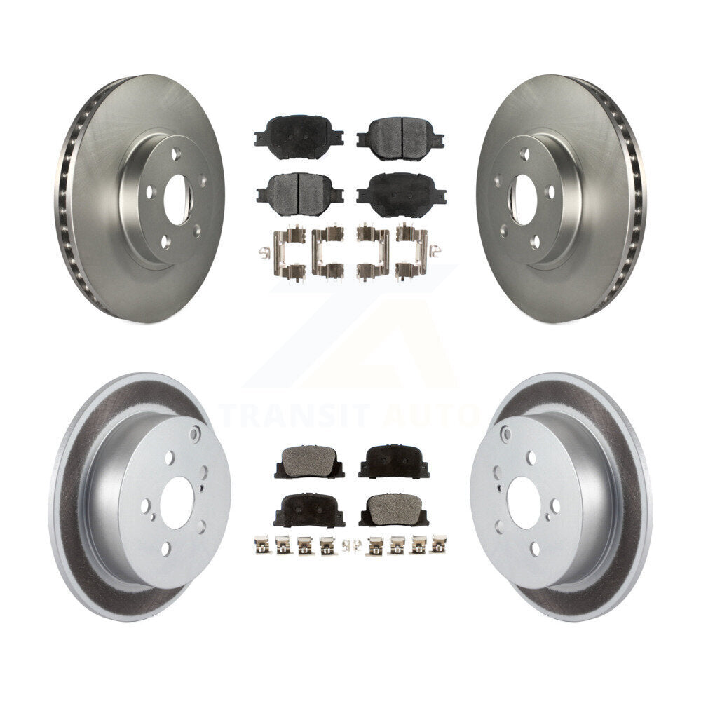 Coated Upgrade Brake Kit For 2005 Scion tC KGT-100869 Transit Auto